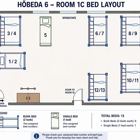 Affittacamere Hobeda 6 *